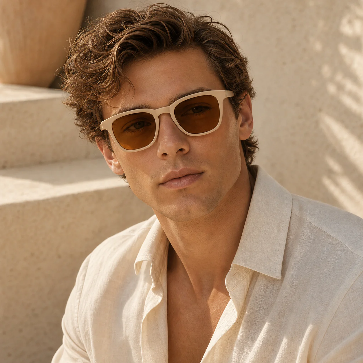 Axis Square Sunglasses model view