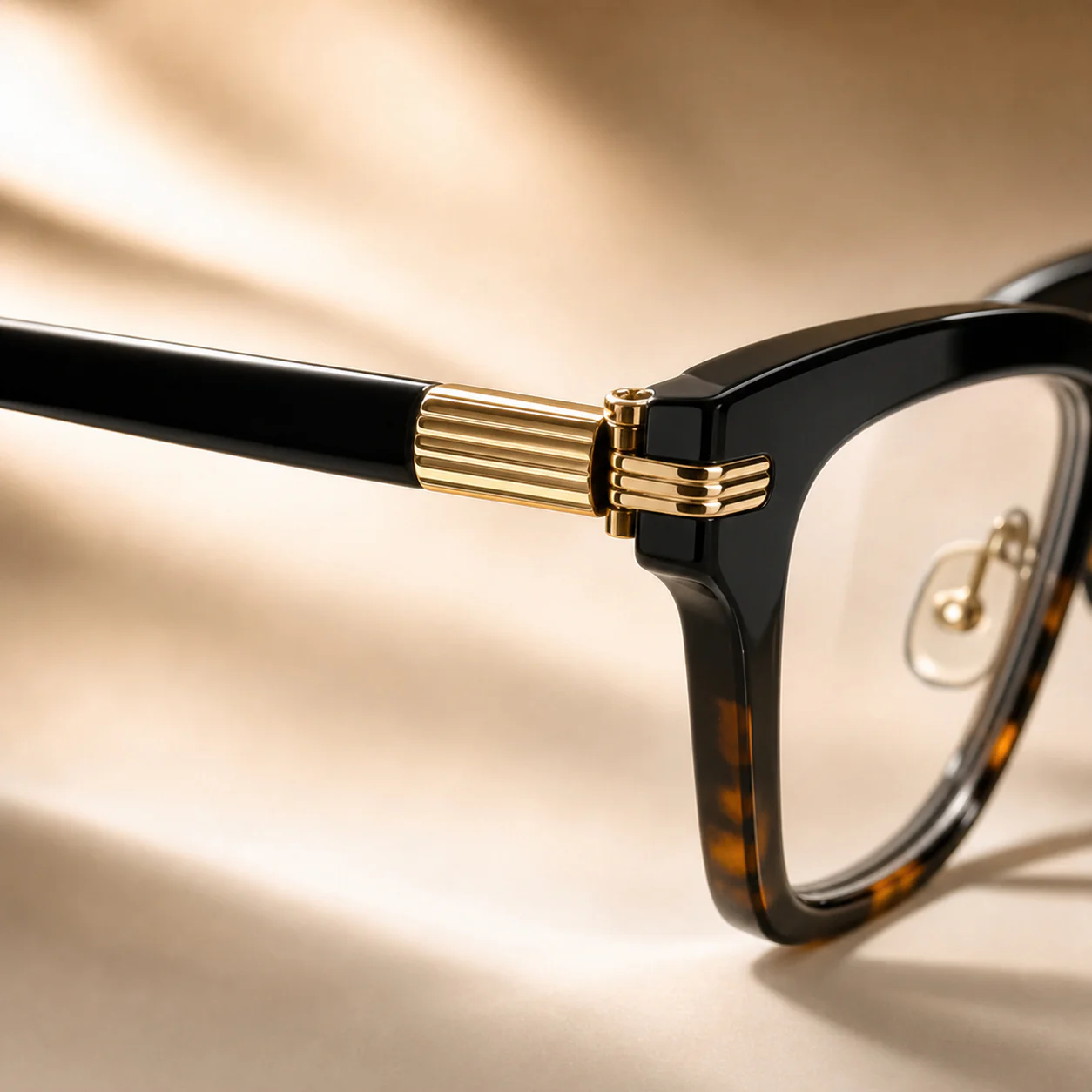 Bronze Tortoise Sunglasses second detail view