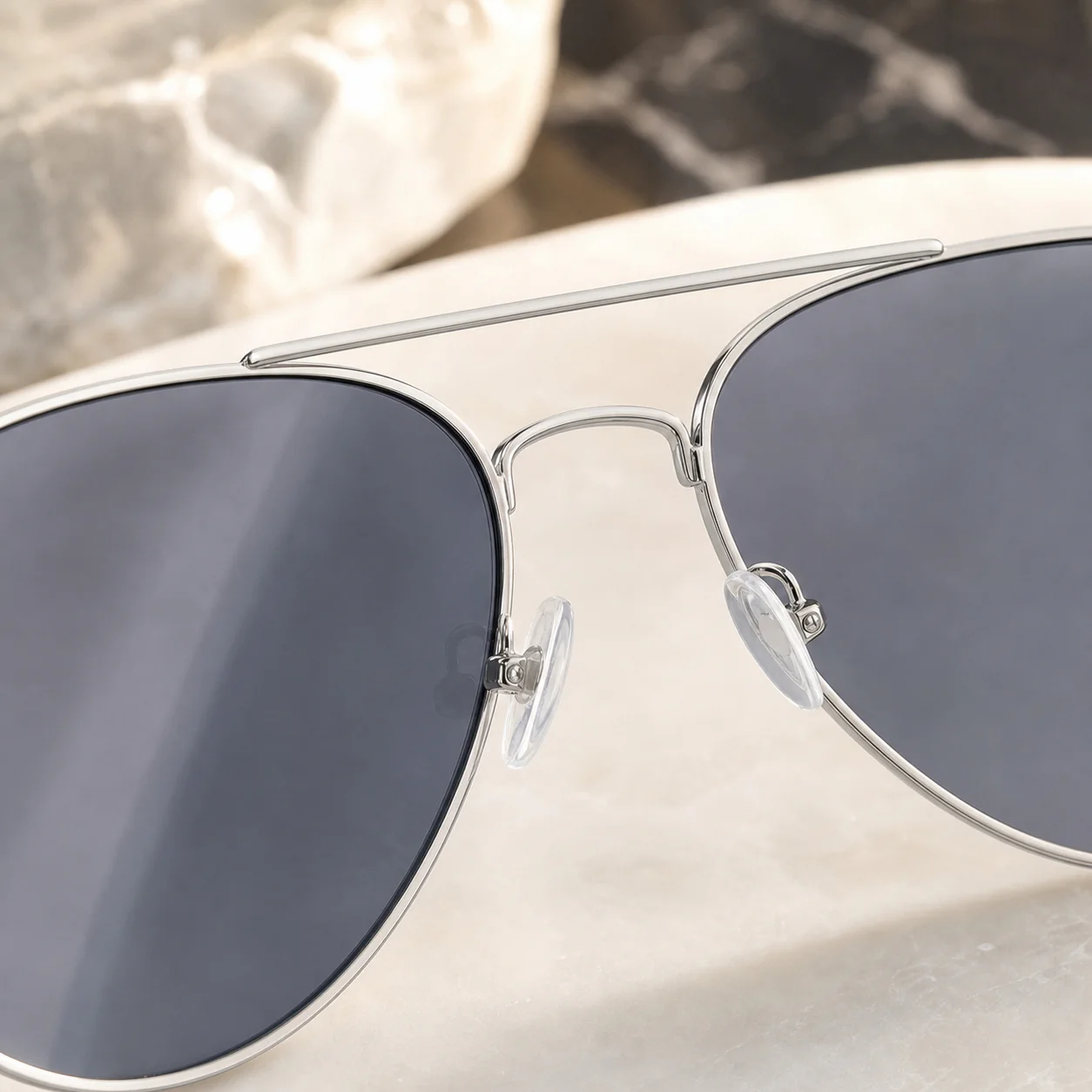 Crescent Aviator Sunglasses first detail view