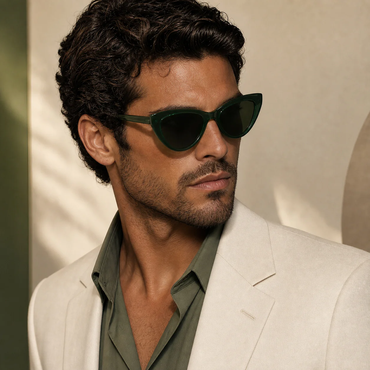 Etoile Cat Eye Sunglasses model view