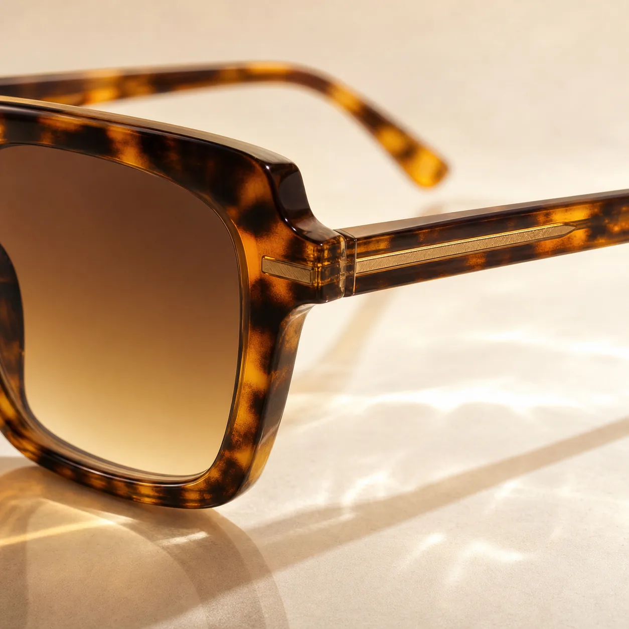 Gilded Tortoise Sunglasses first detail view