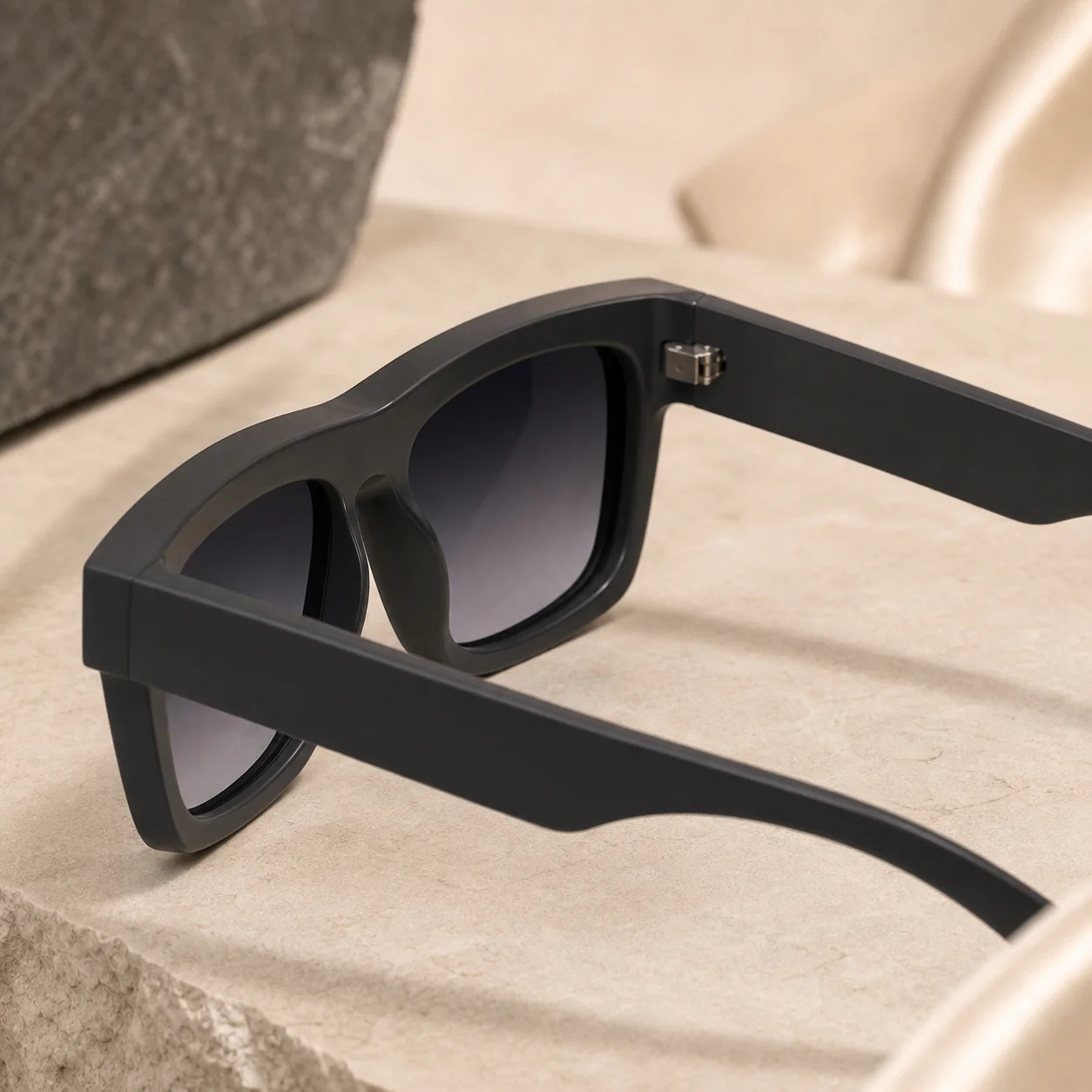 Graphite Square Sunglasses second detail view