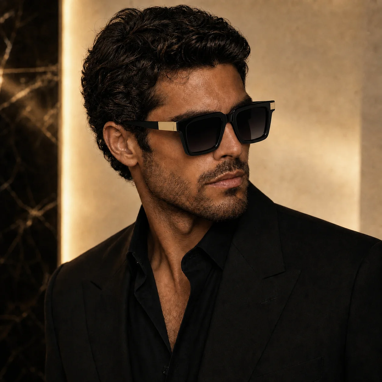 Maison Square Sunglasses model view