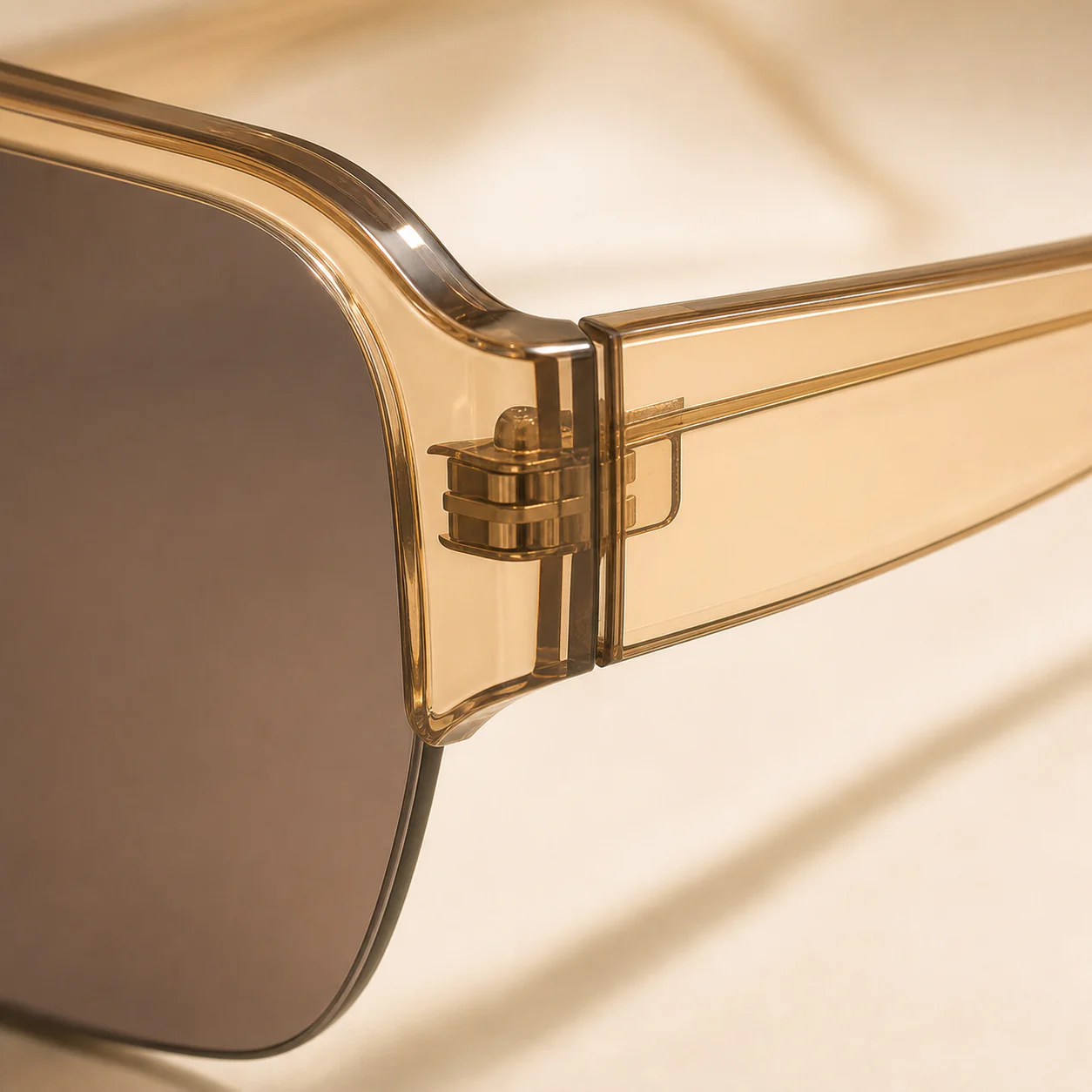Monaco Gold Sunglasses second detail view