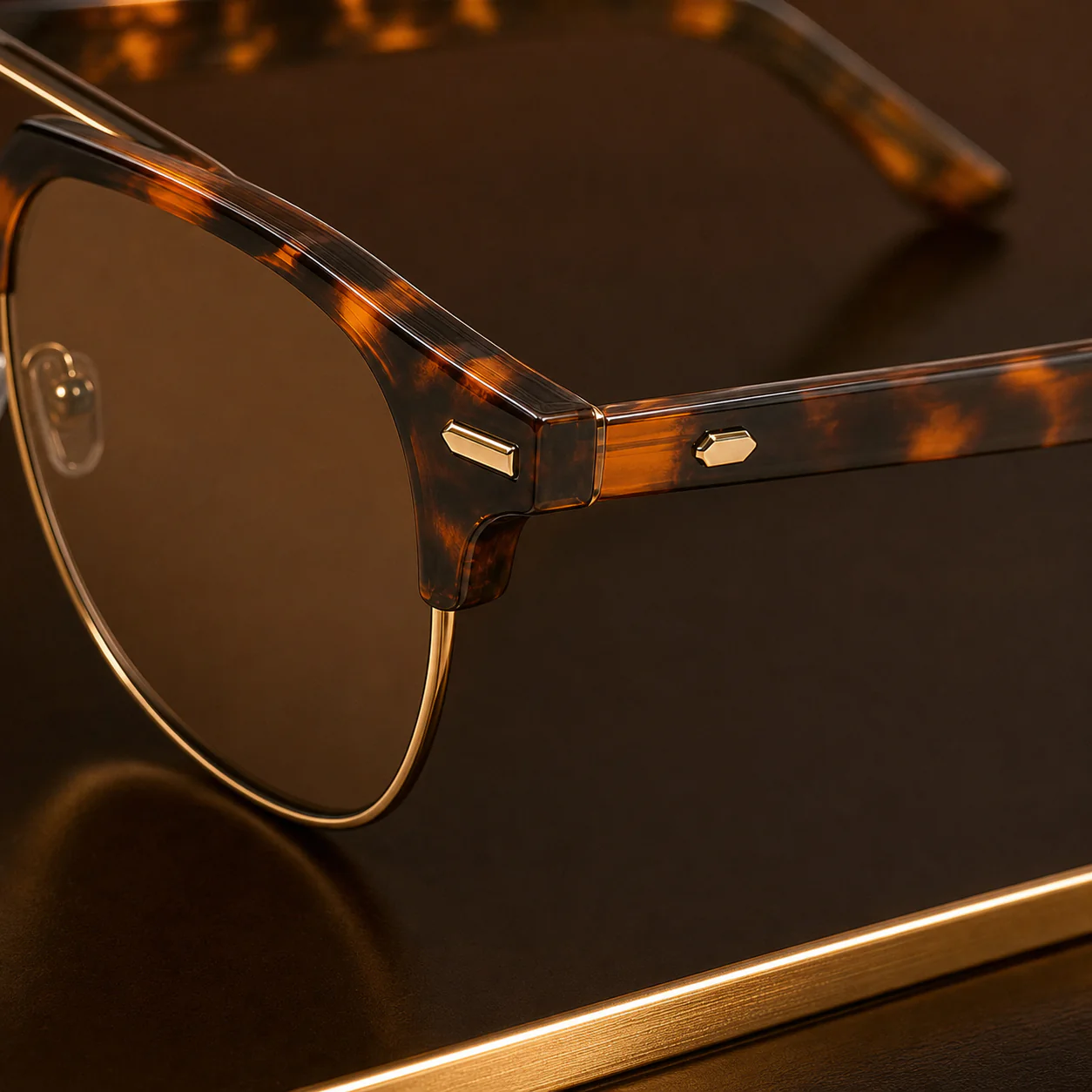 Monaco Aviator Sunglasses second detail view
